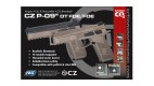 Pistolet à plombs CZ P-09 Noir-FDE au CO2 - 3.7 joules - cal 4.5mm