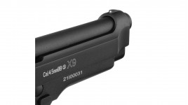 Réplique airgun à billes d'acier pistolet X9 Classic Blowback - CO2 - calibre 4.5mm