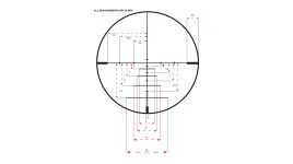 Konus Konuspro 4-16x50 Réticule Gravé Balistique 550 - Lunette de tir