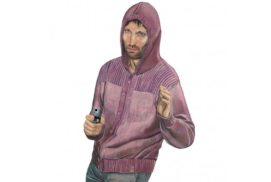 Cible papier "Kurt" - 89 x 64