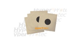 Lot de 100 cibles carton 14x14