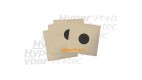 Lot de 100 cibles carton 14x14