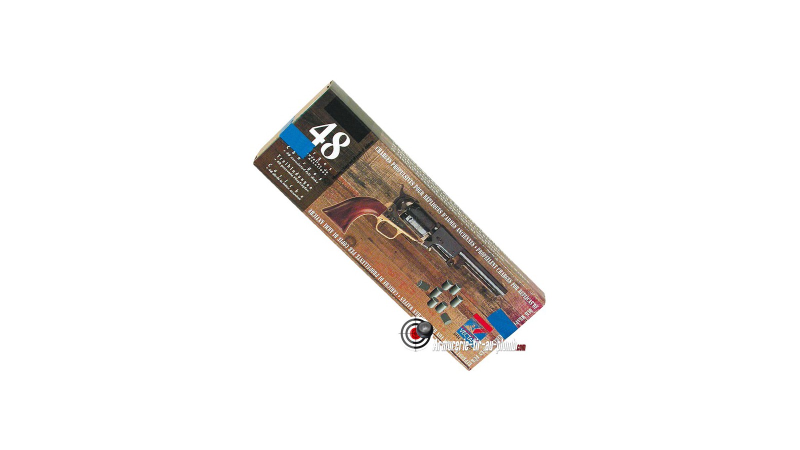 pack rechargement revolver poudre noire calibre 44