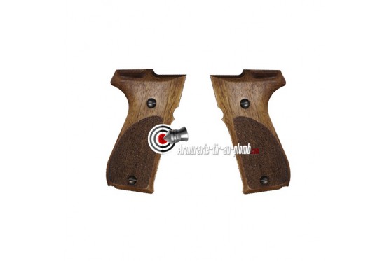 Plaquettes bois pour Walther CP88